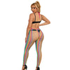 Subblime 952358 body de rejilla cuello halter arcoiris XS/M