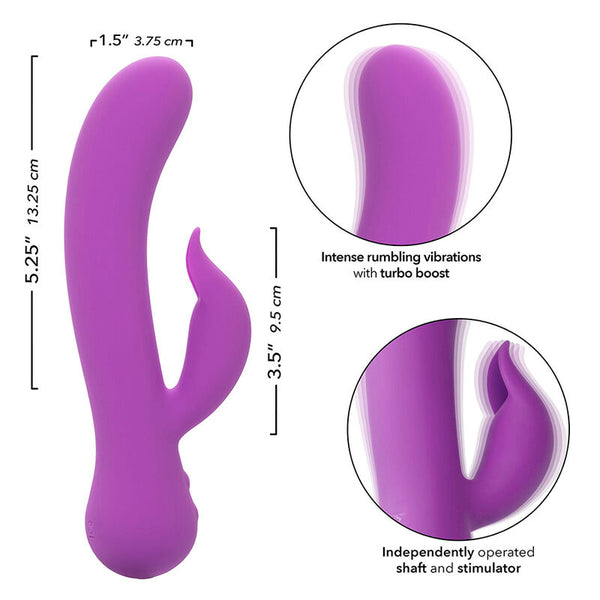 First time vibrador complaciente recargable morado