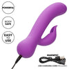 First time vibrador complaciente recargable morado