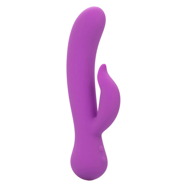 First time vibrador complaciente recargable morado