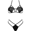 Livco jimena lc 20216 sujetador con tanga negro talla única