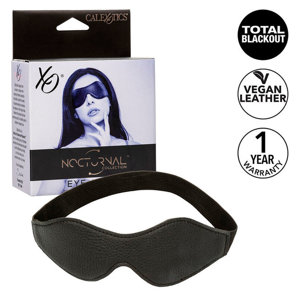 Calexotics nocturnal antifaz cuero negro