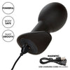 Calexotics rock bottom plug anal 10 vibraciones silicona negro
