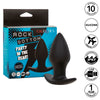 Calexotics rock bottom perfect plug anal 10 vibraciones silicona negro