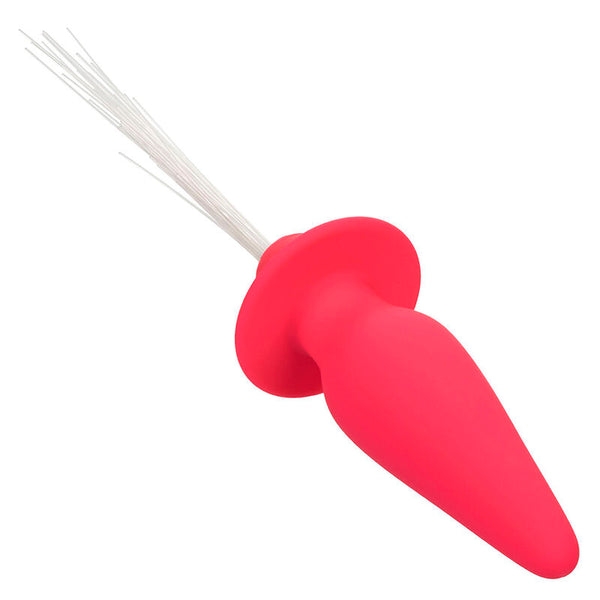 Calexotics southern lights light up plug anal con luces 10 vibraciones silicona rosa