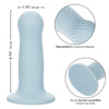 Calexotics wave rider plug anal espuma azul