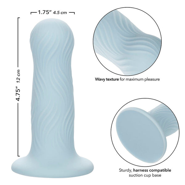 Calexotics wave rider plug anal espuma azul