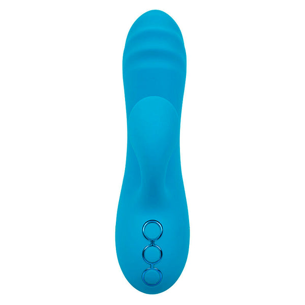 Vibrador y estimulador 10 funciones azul sunset beach seducer