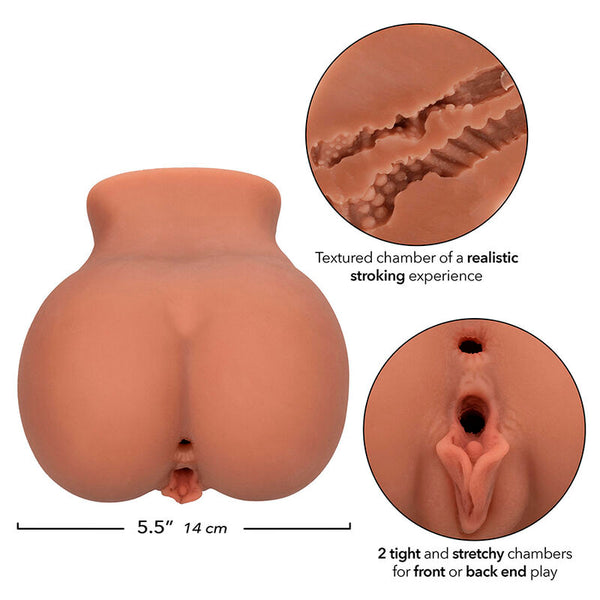 Calexotics the roller babe doble masturbador realístico natural