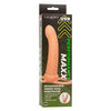 Calexotics maxx doble penetrador acanalado 10 vibraciones natural