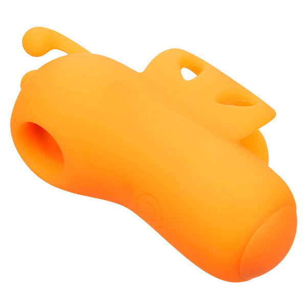 Neon vibes the buzzing vibe estimulador de dedo 10 vibraciones naranja