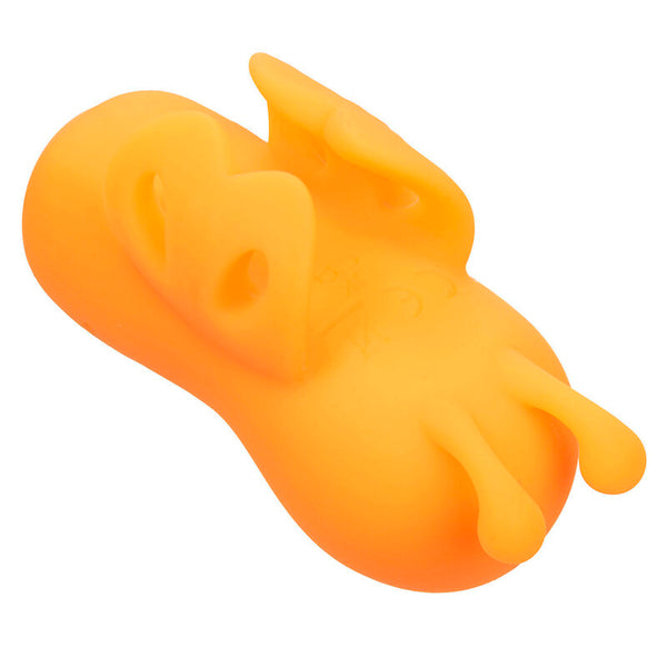 Neon vibes the buzzing vibe estimulador de dedo 10 vibraciones naranja