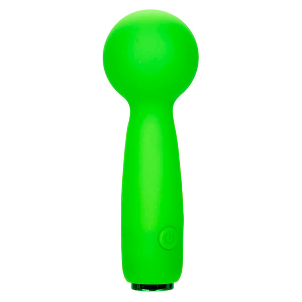 Calexotics neon vibes the bubbly vibe mini masajeador 10 vibraciones verde