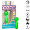 Calexotics neon vibes the bubbly vibe mini masajeador 10 vibraciones verde