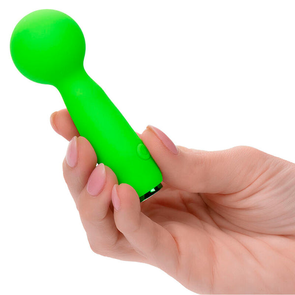 Calexotics neon vibes the bubbly vibe mini masajeador 10 vibraciones verde