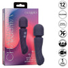 Calexotics charisma allure masajeador doble motor 12 funciones 17 25 cm x 4 5 cm morado