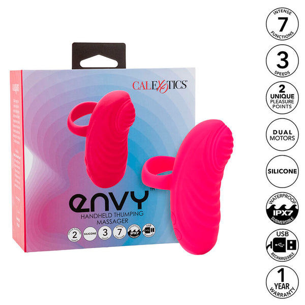 Calexotics envy masajeador de bola rodante 7 vibraciones rosa