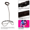 Calexotics euphoria collar halter y correa con cadena talla plus