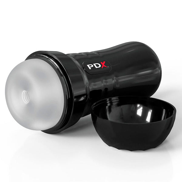 Pdx slide y glide masturbador autolubricante transparente