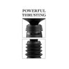 Fetish body dock thruster sujeta dildos con 7 modos de empuje negro