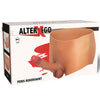 Hidden alter ego bóxer con pene 18 cm natural talla s m