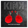 Kink pinzas para pezones con pompón rojo 6 cm
