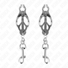 Kink pinzas para pezones estilo japonés con ganchos