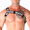 Macho arnés romano pride l xl