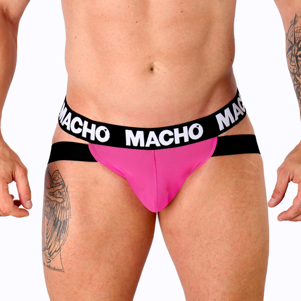 Macho mx28fr jock rosa neon