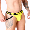 Macho mx25a jock amarillo lycra