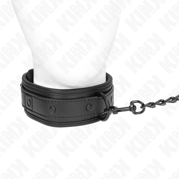 Kink collar con correa 78 cm bondage de neopreno modelo 2 ajustable 37.5 x 49.5 cm