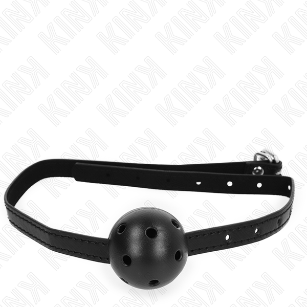 Kink mordaza de bola 4.5 cm transpirable simplicity negro 62 x 1.5 cm