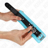 Kink muñequeras con cierre premium negro azul ajustable 21 28 cm x 5.5 cm