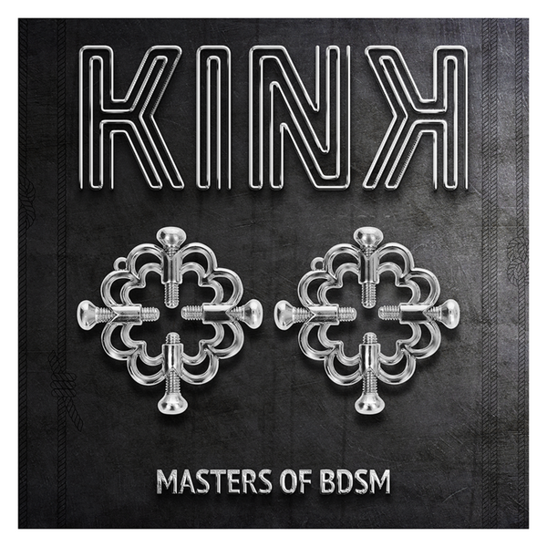 Kink pinzas para pezones flor metálica