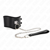 Kink collar con correa 65 cm ancho negro ajustable 40 55 cm x 10 cm