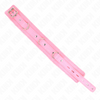 Kink collar con correa 65 cm con restricciones rosa ajustable 36 42 cm x 5.5 cm