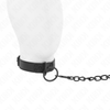 Kink collar con correa 65 cm oscuro ajustable 37 54 cm x 3 cm