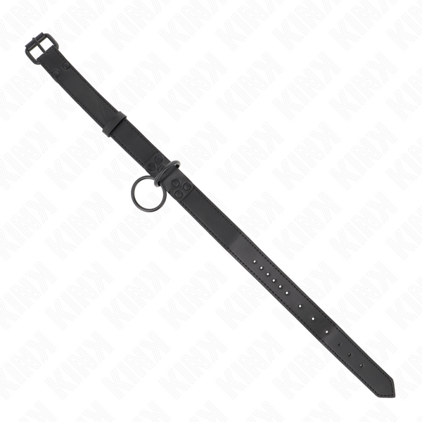 Kink collar con correa 65 cm oscuro ajustable 37 54 cm x 3 cm