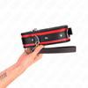 Kink collar con correa 65 cm pesado modelo 2 ajustable 36.5 50 cm