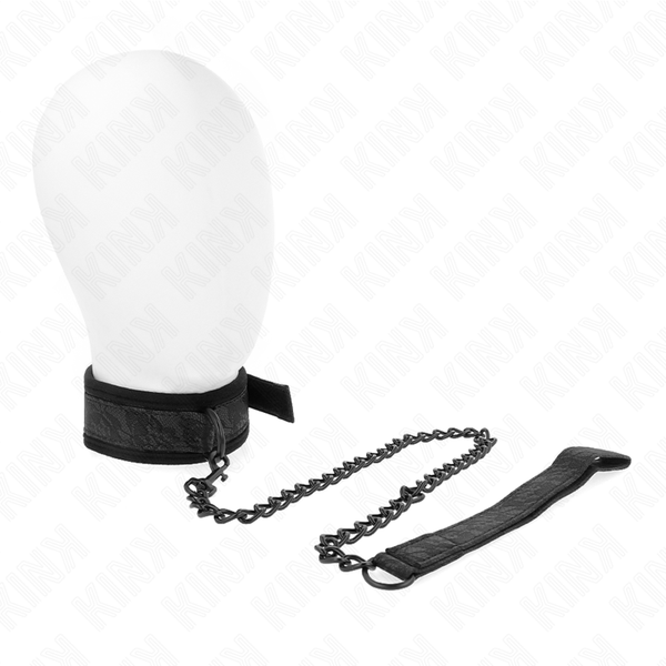 Kink collar con correa 77 cm modelo básico modelo 5 ajustable 34 54 cm x 5 cm