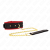 Kink collar con correa de tejido liso ajustable 33 48 cm x 5.7 cm