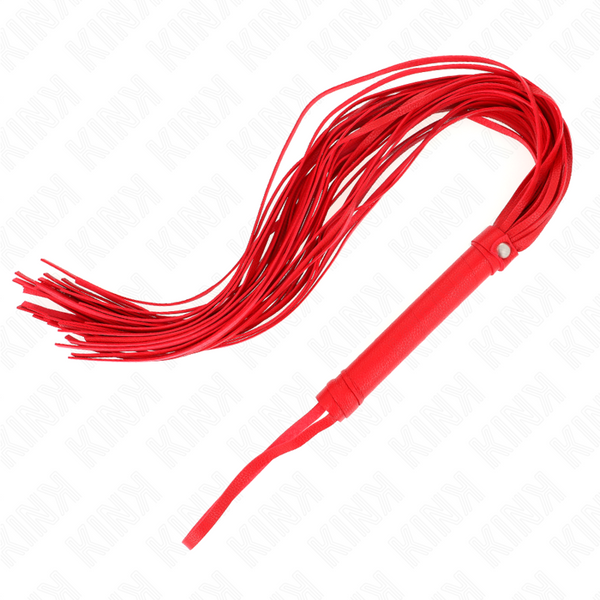 Kink látigo pvc blando rojo 70 cm