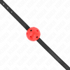 Kink mordaza de bola 4.5 cm transpirable simplicity rojo 62 x 1.5 cm