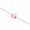 Kink mordaza forma chupete 5.5 x 4 cm rosa ajustable 43 60 cm