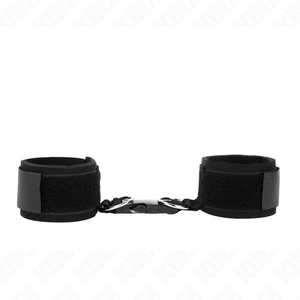 Kink muñequeras neopreno con cierre de gancho negro ajustable 22 34 cm