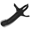 Dildo con anillo y vibrador