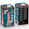 Rock fox dildo realista ddual density liquid silicone 19 cm o 3.2 cm