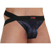 Burn 006 jock brillante azul negro xl