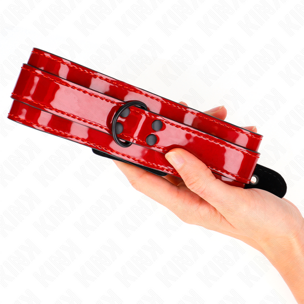 Kink collar ajustable rojo vino 37.5 49.5 cm x 5 cm