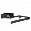 Kink collar con correa 116 cm con tachuelas correa polipiel 50 x 5 cm